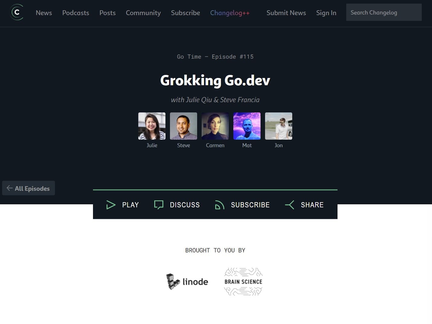 Grokking Go.dev - Go Time Podcast