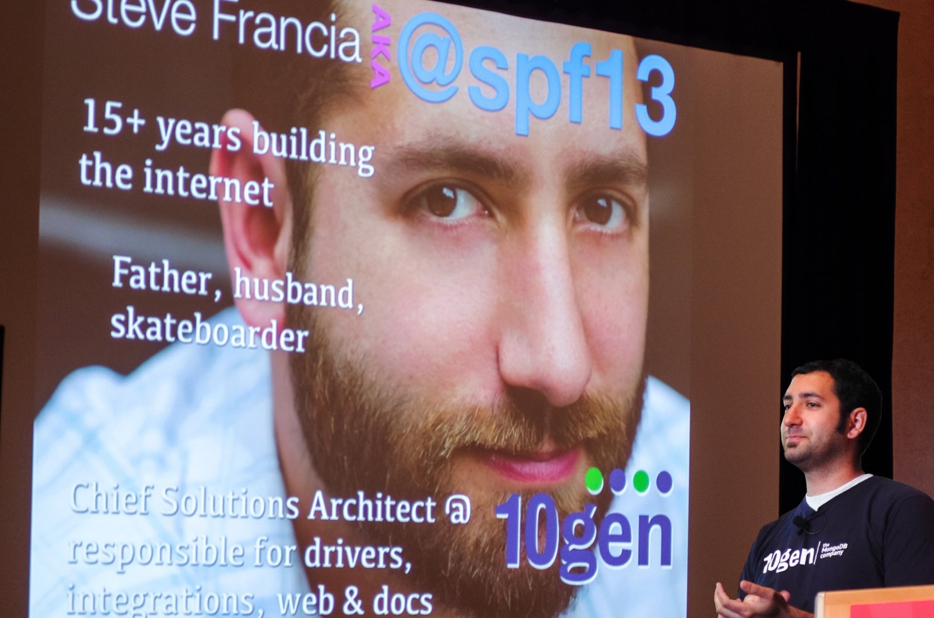 Giving the most viewed presentation on slideshare ever at OSCON