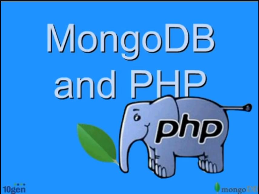 MongoDB and PHP Webinar