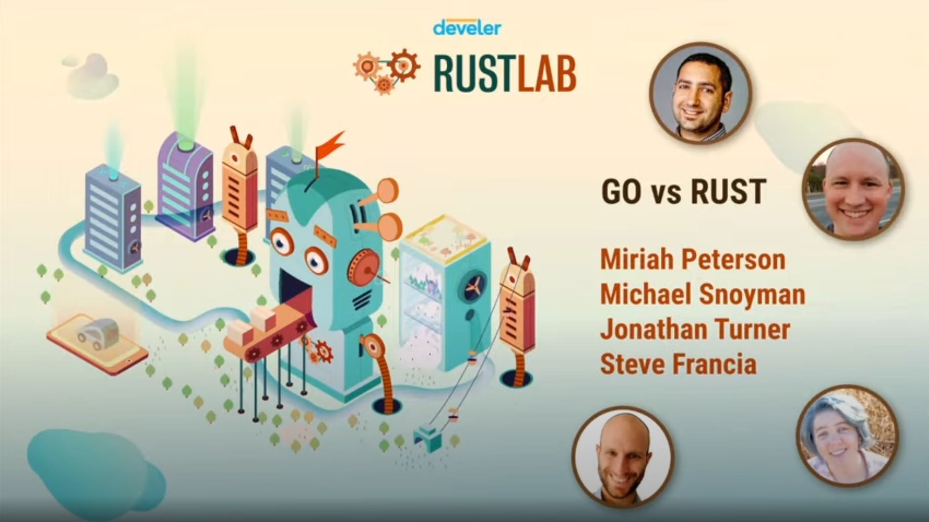 Rust vs Go Panel at RustLab Conference