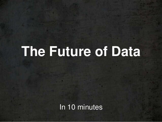 Hack+Startup - The Future of Data