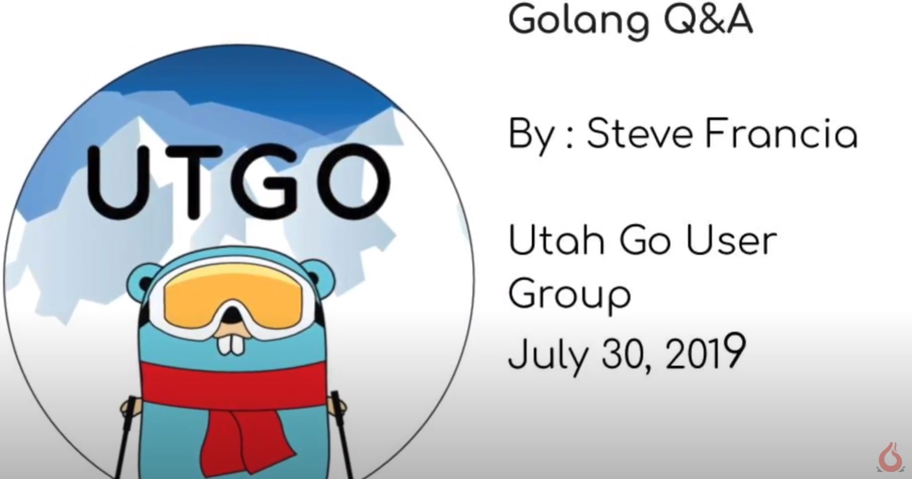 Go Q&A Session - Utah Go Users Group